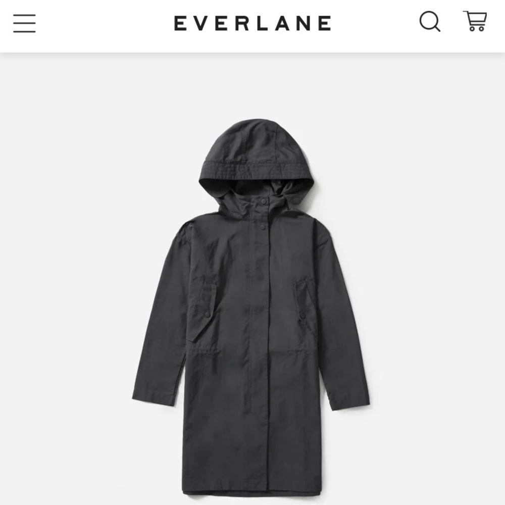 Everlane Anorak rain coat